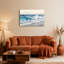 Tableau mural sur toile tendue représentant des vagues océaniques et un paysage marin-368624369