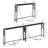 Naun 78.7" Console Table with Power Outlet Narrow Sofa Table-755355942