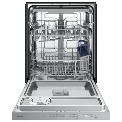 Samsung 48 dBA Dishwasher with 3rd Rack and AutoRelease Door Drying in Stainless Steel