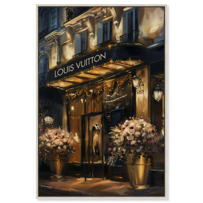 «Elegant Night Storefront» par Art Remedy