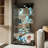 Glass Display Cabinet with Mirrored Back Panel, Glass Display Cases with Shelves and LED Light, 2 Doors Curio Cabinets-101460992