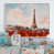 Cadre flottant blanc
