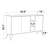 Kristain 55.9" Console Table-1813525278