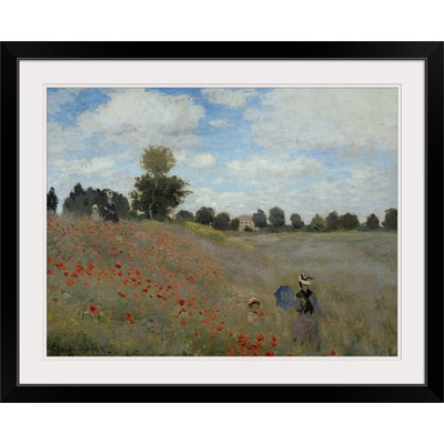 Claude " Poppy Field, 1873 " by Claude Monet