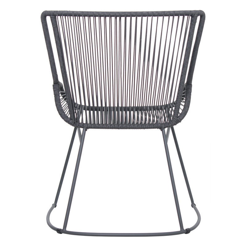 Archipelago Outdoor Dining Armchair, Dark Pebble