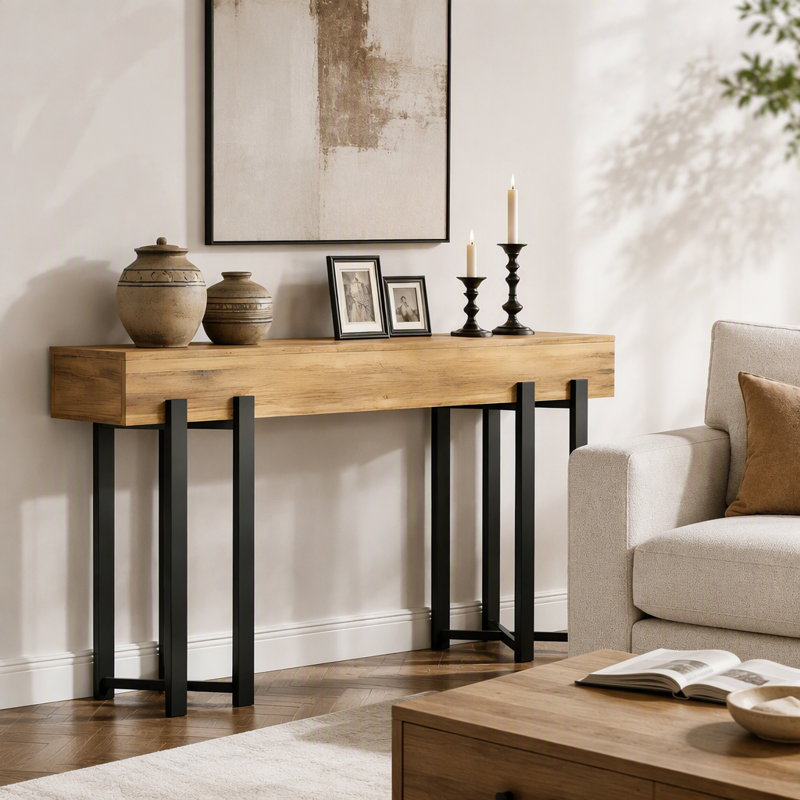 Office Display Shelf,Modernstyle Console Table,Long Sofa Table