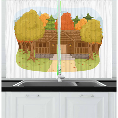 Tailored Kitchen Curtain