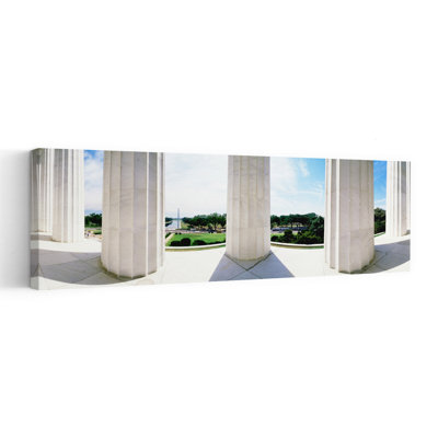 Lincoln Memorial Washington Dc Usa Contemporary Architecture Wall Art