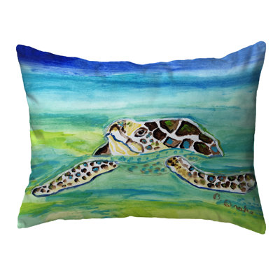 Outdoor Reversible Throw Pillow