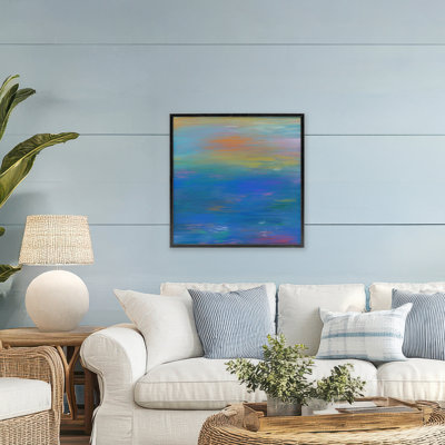 Giclée encadrée South Sea Abstraction, design par Atelier Posters