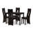 Onsted 4 - Person Four Leg Dining Set
