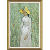 Girl In White Print by Vincent Van Gogh