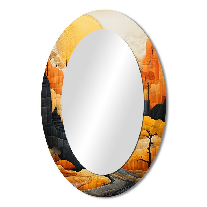 Miroir mural Bold Landscape Canyon Desert, 36 po x 24 po