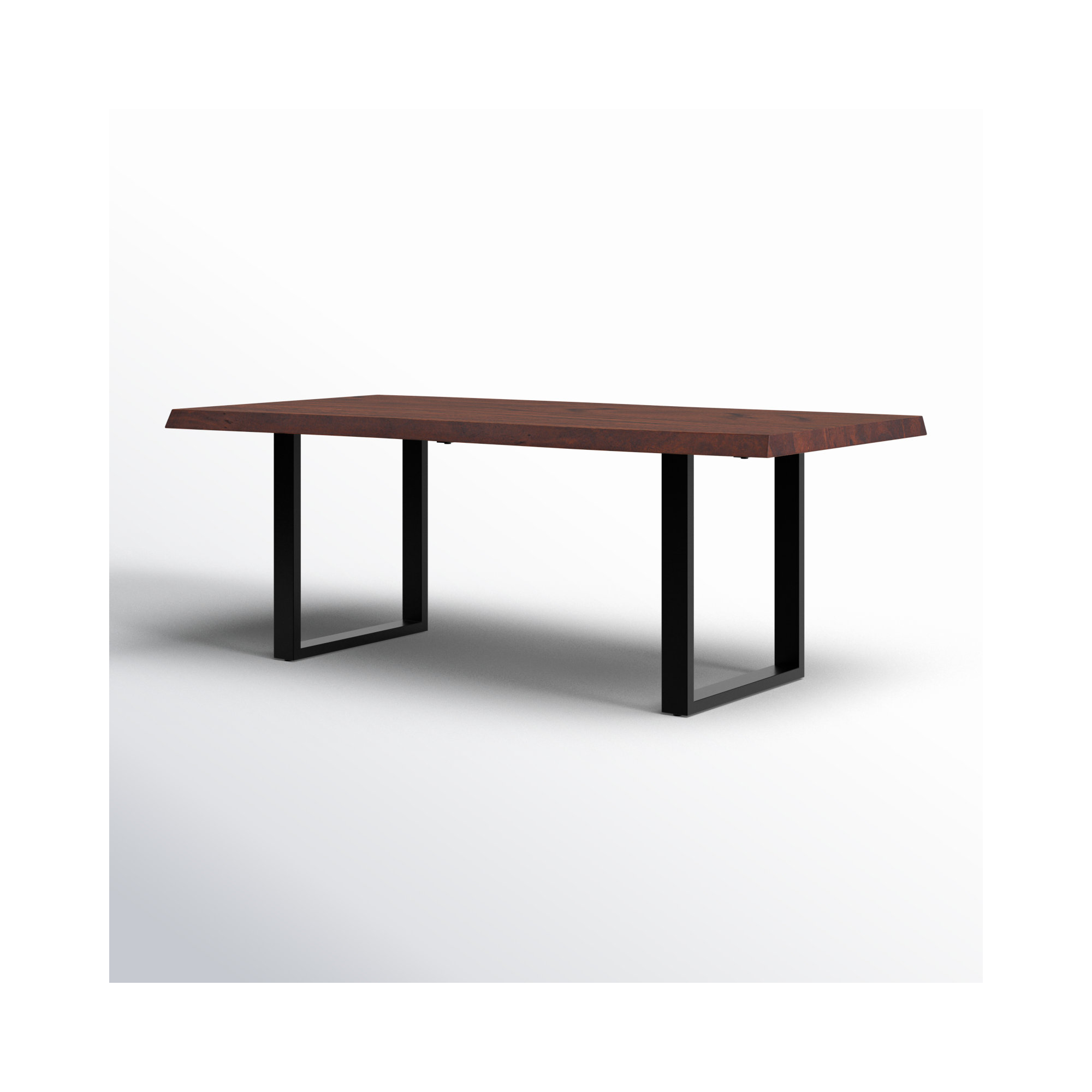 Colin Dining Table, Americano, 29.75"H x 79"L x 40"W, Black
