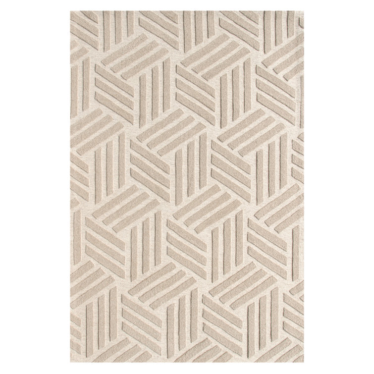 Marcenia Abstract Hand Woven Area Rug