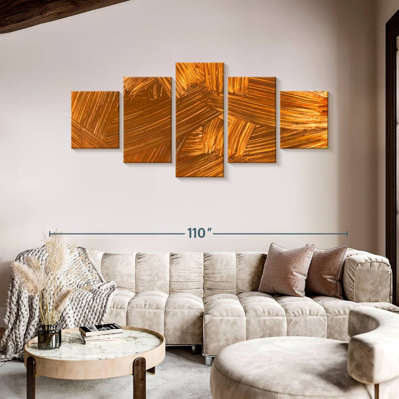 Haleyville Copper, 42" H x 92" W