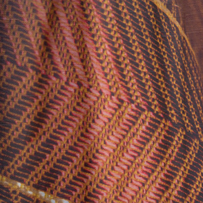 Panneau de rideau simple semi-diaphane avec passe-tringle