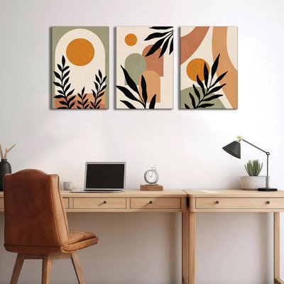 3 Piece Wrapped Canvas Set