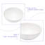 Orren Ellis Kazell 13'' White Ceramic Circular Bathroom Sink