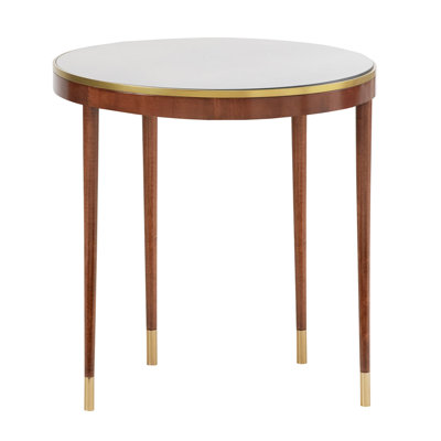 Modern History End Table