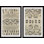 " Golden Patterns " by Marmont Hill 2 - Pieces Painting Print