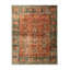 Hand-Knotted Classic Geometric Pattern Rug With Orange Green By Rug & Kilim-609583873