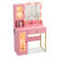 Bureau de maquillage avec lumières et miroir-1969176185
