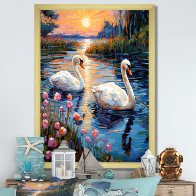 " Swan Lake Twilight III "
