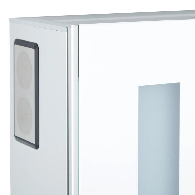 53" Seren Lighted Medicine Cabinet with Tunable LED and Wireless Speaker, 35"