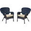 Chaise de patio avec coussins Batchelder-573992334-573992338