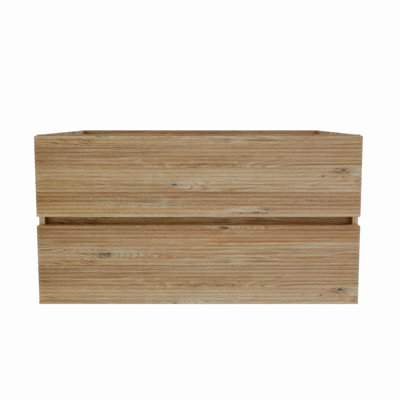 Armoire de salle de bain avec tiroirs doubles, armoire flottante murale pour salle de bain