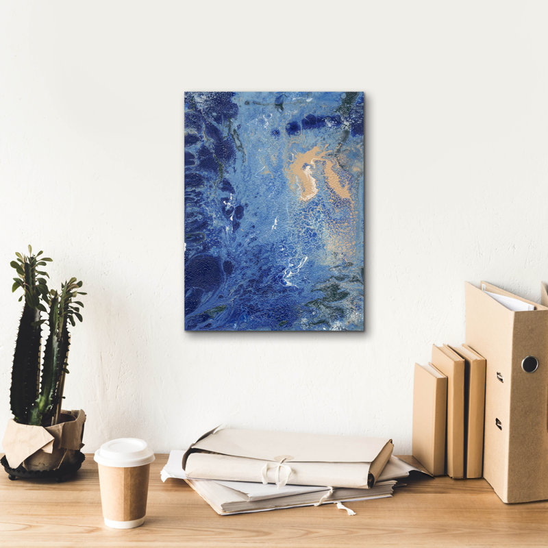 «Blue Hawaii II» par Regina Moore, H 16 po x l 12 po x P 0,75 po