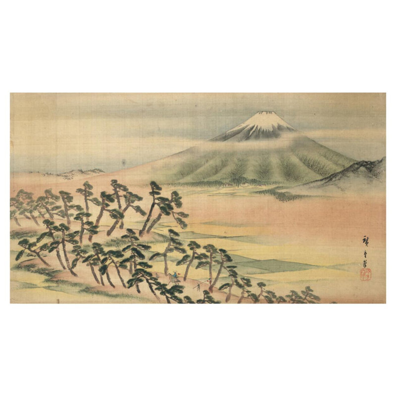 Fûkeiga par Andô Hiroshige - estampe numérique, H 32 po x l 40 po