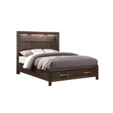 Adryan Bookcase Storage Bed