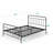 Amillia Metal Open-Frame Bed-2096777295