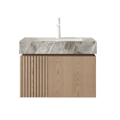 24" Bathroom Vanity with Sintered Stone Top