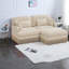 Ensemble de repose-pieds en chenille modulaire profond à assise profonde et chenille