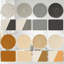 Woven Absorbent Coaster Set Of 8 Colours 4.3 Inch