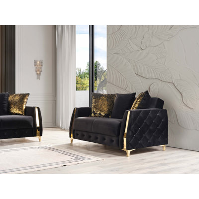 Lust Modern Style Loveseat