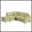 Sleeper Sofa Bed, 2 In 1 Pull Out Sofa With Storage Ottoman For Living Room And Small Spaces-293606347