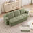 Teddy Fabric Convertible Sofa Bed-298113485