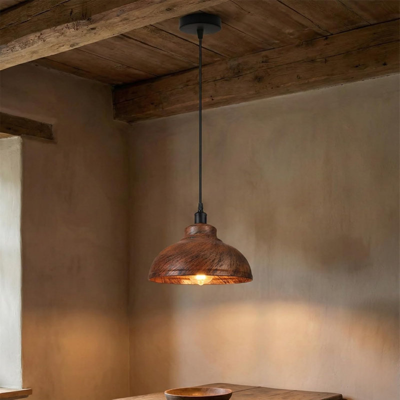 Ensemble de 2 luminaires suspendus Modern Modern, Cuivre brossé