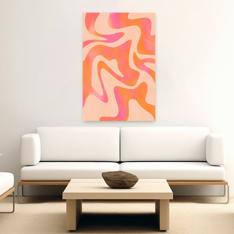 Art contemporain abstrait contemporain, H 60 po x l 40 po