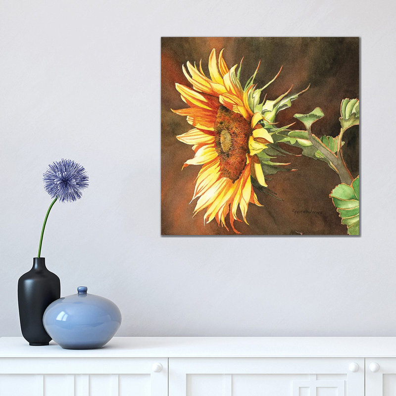 Here Comes The Sun by Christine Reichow - Print on Canvas, 45.72 cm H x 45.72 cm W x 1.91 cm D, Wrapped Canvas