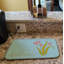 Tapis de séchage Flowers Welcome
