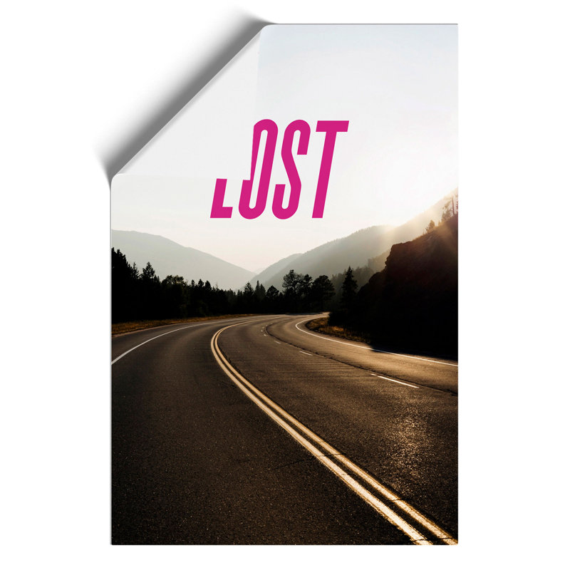 Get Lost - Frameless Print, 84cm H x 59cm W x 0.1cm D