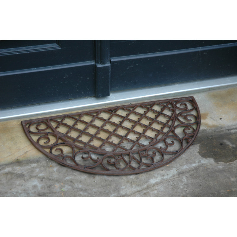 Cast Iron Half Round Doormat