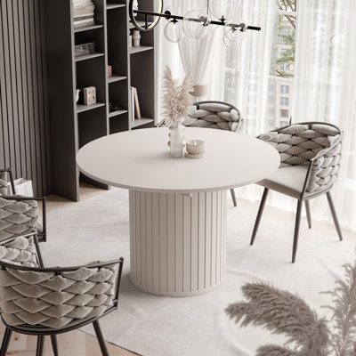 Rushad Extendable Round Dining Table