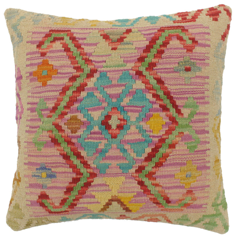 Tribal Turkish Sabrinna Hand Woven Kilim Pillow