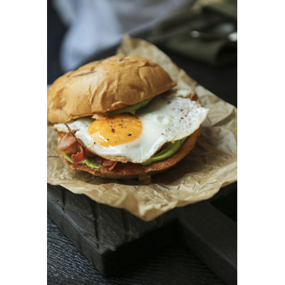 Burger - Wrapped Canvas Print